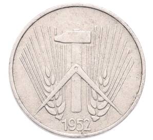1 пфенниг 1952 года A Восточная Германия (ГДР) — Фото №2