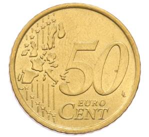 50 евроцентов 2002 года Италия — Фото №2