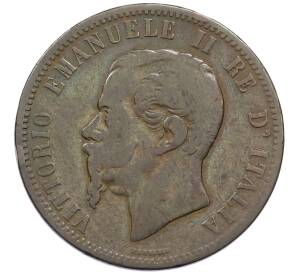 10 чентезимо 1862 года M Италия — Фото №2