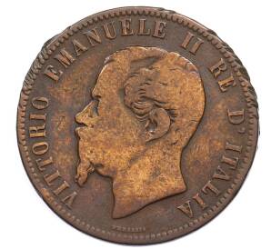 10 чентезимо 1863 года Италия — Фото №2