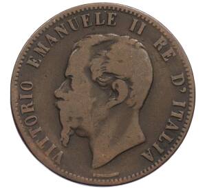 10 чентезимо 1867 года H Италия — Фото №2