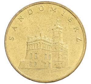 2 злотых 2006 года Польша «Древние города Польши — Сандомир» — Фото №1