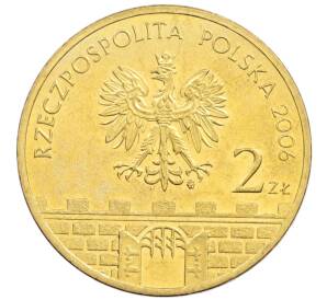 2 злотых 2006 года Польша «Древние города Польши — Сандомир» — Фото №2