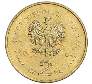 2 злотых 2004 года Польша «15 лет Сенату Республики Польша» — Фото №2