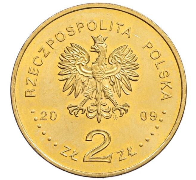 Монета 2 злотых 2009 года Польша «История польской музыки — Чеслав Немен» (Артикул: T11-31198) — Фото №2