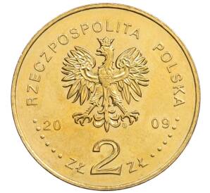 2 злотых 2009 года Польша «Польский путь к свободе — всеобщие выборы 4 июня 1989»