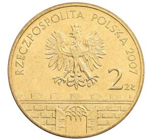 2 злотых 2007 года Польша «Древние города Польши — Клодзко» — Фото №2