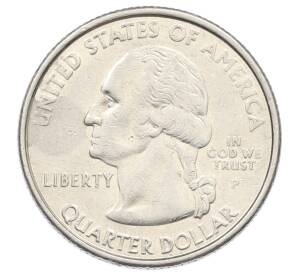 1/4 доллара (25 центов) 2000 года P США «Штаты и территории — Нью-Гэмпшир» — Фото №2