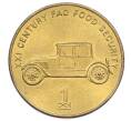 Монета 1 чон 2002 года Северная Корея «ФАО — Автомобиль» (Артикул: T11-31365) — Фото №1