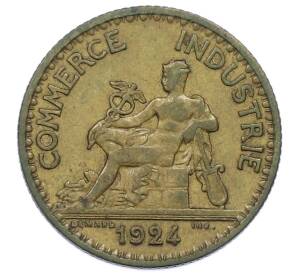 1 франк 1924 года Франция — Фото №1