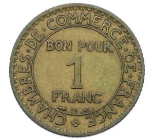 1 франк 1924 года Франция — Фото №2
