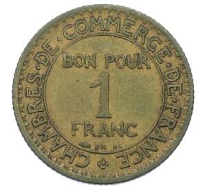 1 франк 1921 года Франция — Фото №2