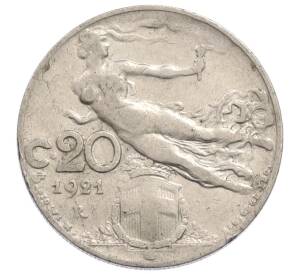 20 чентезимо 1921 года Италия — Фото №1
