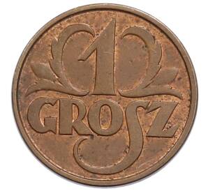 1 грош 1928 года Польша — Фото №2