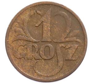 1 грош 1936 года Польша — Фото №2