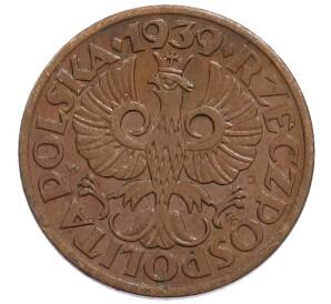 1 грош 1939 года Польша — Фото №1