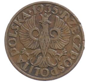 2 гроша 1935 года Польша — Фото №1