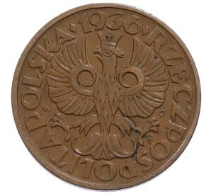 2 гроша 1936 года Польша — Фото №1