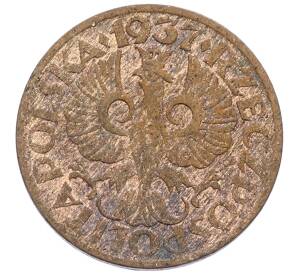 2 гроша 1937 года Польша — Фото №1