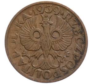 2 гроша 1939 года Польша — Фото №1