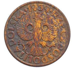 2 гроша 1939 года Польша — Фото №1