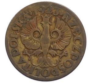 5 грошей 1923 года Польша — Фото №1