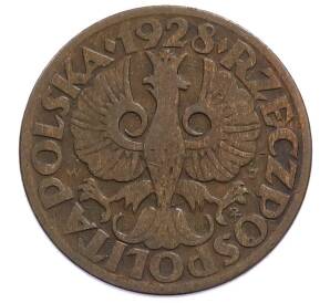 5 грошей 1928 года Польша — Фото №1
