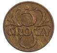 Монета 5 грошей 1938 года Польша (Артикул: K12-74010) — Фото №2