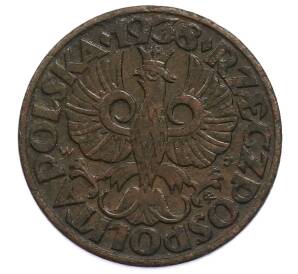 5 грошей 1938 года Польша — Фото №1