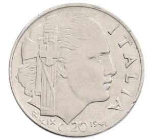 20 чентезимо 1941 года Италия — Фото №1