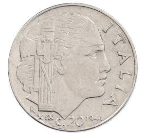 20 чентезимо 1941 года Италия — Фото №1