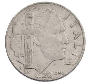 20 чентезимо 1943 года Италия — Фото №1