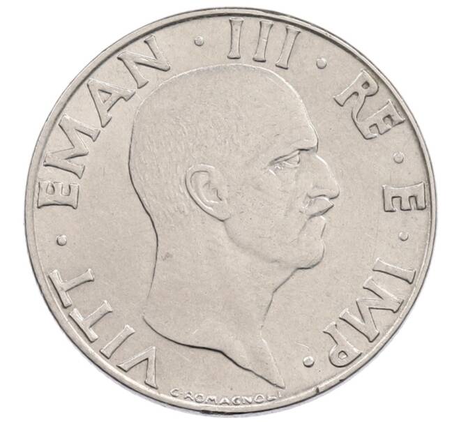 Монета 50 чентезимо 1940 года Италия (Артикул: K12-74077) — Фото №2