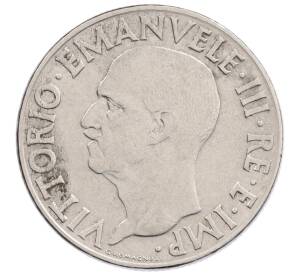 1 лира 1940 года Италия — Фото №2