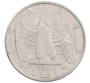 1 лира 1942 года Италия