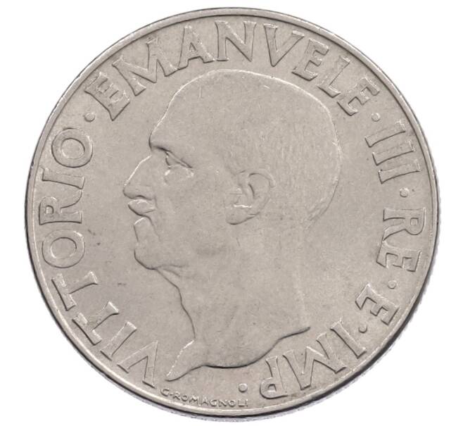 Монета 1 лира 1942 года Италия (Артикул: K12-74103) — Фото №2