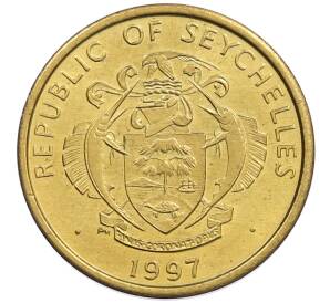 10 центов 1997 года Сейшелы