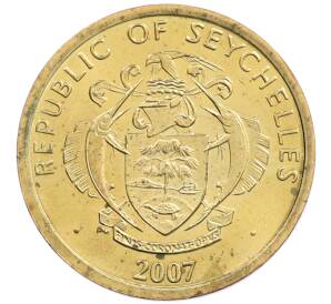 10 центов 2007 года Сейшелы