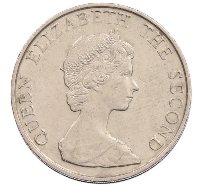 Монета 5 долларов 1983 года Гонконг (Артикул: K12-74124) — Фото №2
