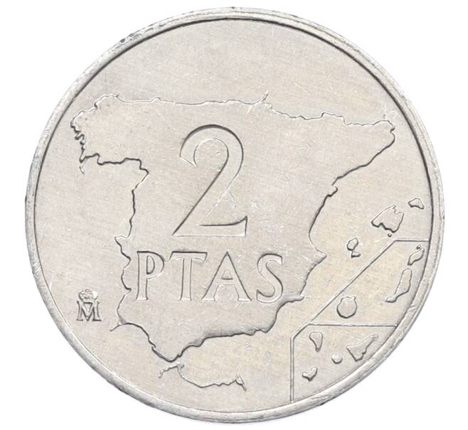 Монета 2 песеты 1984 года Испания (Артикул: K12-74185) — Фото №1