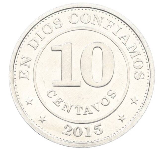 Монета 10 сентаво 2015 года Никарагуа (Артикул: K12-74508) — Фото №1