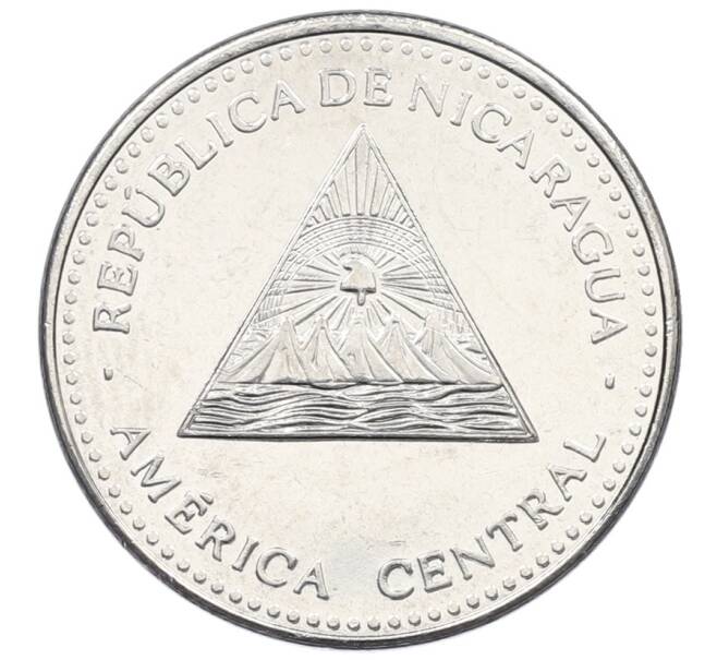 Монета 1 кордоба 2014 года Никарагуа (Артикул: K12-74515) — Фото №2