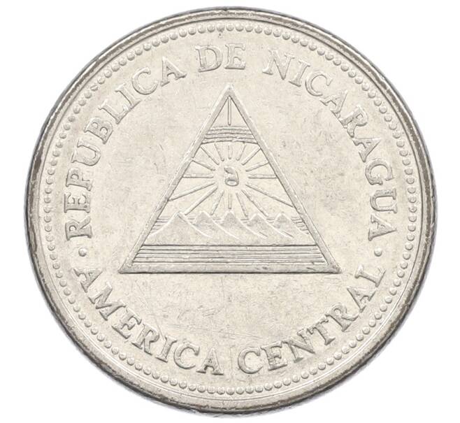 Монета 1 кордоба 2000 года Никарагуа (Артикул: K12-74523) — Фото №2