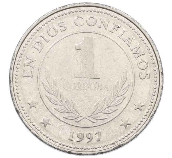 Монета 1 кордоба 1997 года Никарагуа (Артикул: K12-74526) — Фото №1
