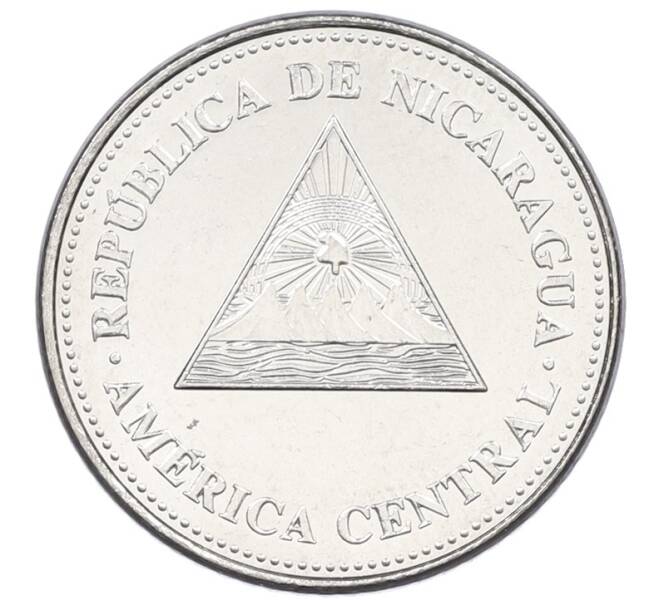 Монета 50 сентаво 2014 года Никарагуа (Артикул: K12-74529) — Фото №2
