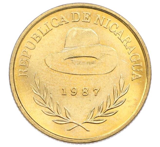 Монета 50 сентаво 1987 года Никарагуа (Артикул: K12-74537) — Фото №1