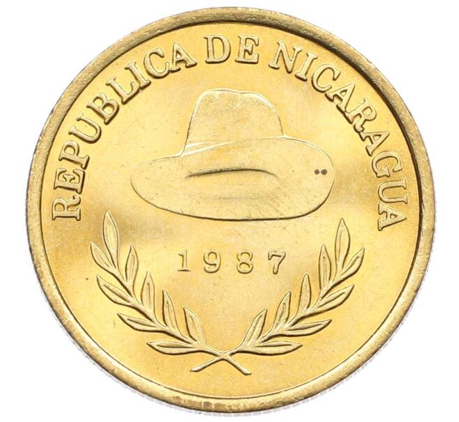Монета 1 кордоба 1987 года Никарагуа (Артикул: K12-74540) — Фото №1