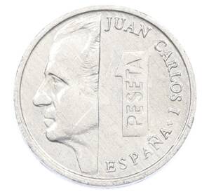 1 песета 1990 года Испания — Фото №1