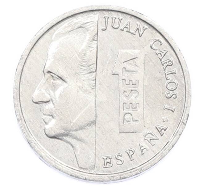 Монета 1 песета 1990 года Испания (Артикул: K12-74389) — Фото №1