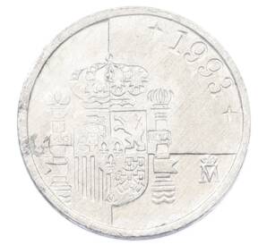 1 песета 1993 года Испания — Фото №2